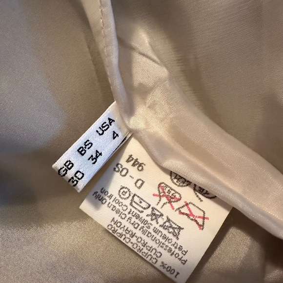 Fred Hayman Beverly Hills silver jacket blazer size 4 - Picture 5 of 15